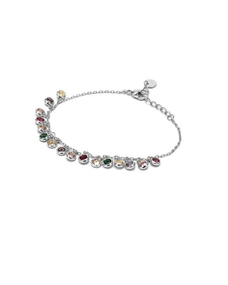 Cavigliera Valentina Argento Multicolor