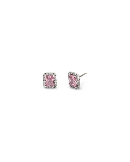 Orecchini Anita Argento Rosa