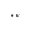 Orecchini Anastasia Argento Blu