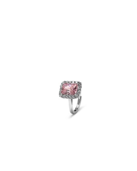 Anello Anita Argento Rosa